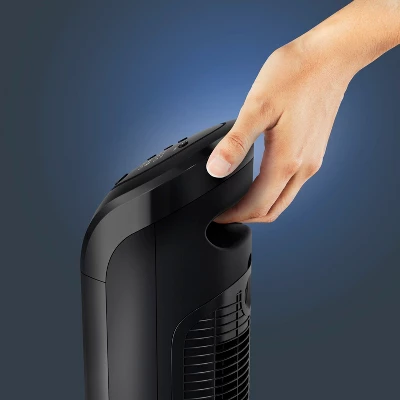 Rowenta 40" Tower Fan, 3 Speeds, Powerful Cooling, Black 5 Rowenta 40" Tower Fan, 3 Speeds, Powerful Cooling, Black - Image 5