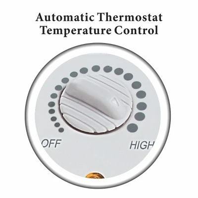 Optimus Portable Fan Forced Radiant Heater With Thermostat 3 Optimus Portable Fan Forced Radiant Heater With Thermostat - Image 3