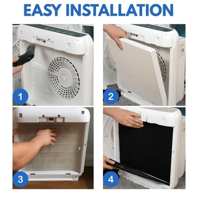 Nispira True HEPA Filter Replacement Set Compatible With Coway Airmega 200M Air Purifier AP-1518, Mighty Air AP-1512HH, 3 Sets 6 Nispira True HEPA Filter Replacement Set Compatible With Coway Airmega 200M Air Purifier AP-1518, Mighty Air AP-1512HH, 3 Sets - Image 6