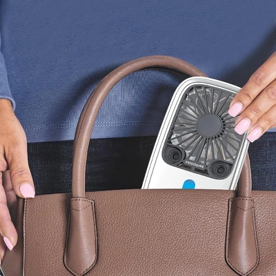 Frigidaire Small Portable Pocket Fan White 4 Frigidaire Small Portable Pocket Fan White - Image 4