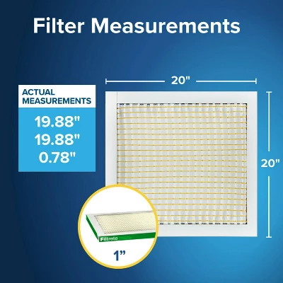 Filtrete 20" X 20" MPR 700 Dust Pollen And Pet Dander Electrostatic Air Filter: MERV 8, Furnace & AC, 3-Month Use 14 Filtrete 20" X 20" MPR 700 Dust Pollen And Pet Dander Electrostatic Air Filter: MERV 8, Furnace & AC, 3-Month Use - Image 14