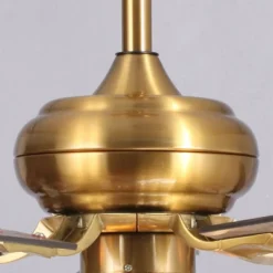 Parrot Uncle 52" Antique Brass Modern Crystal Ceiling Fan With Lights And Remote Control -Lasko Sale Store GUEST aa1cf8db b621 40f2 a8bf 8f16314de68a