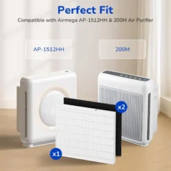Airmega AP-1512HH Filter Replacement For Coway Air Purifier, Filfresh
