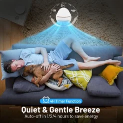 Tangkula 14" Portable Oscillating Tower Fan Desk Fan W/ 3 Speeds, Quiet Operation, 4H Timer Function, White -Lasko Sale Store GUEST ac775067 7b08 47a4 b794 b5a6b93ebcc4