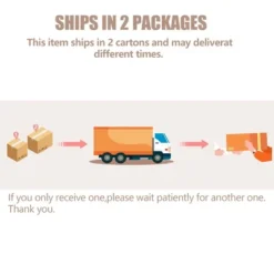 Kismile 60" Electric Fireplace TV Stand With Storage Cabinets, Electric Fireplace With Mantel With Remote Control Feature 750w/1500w Settings -Lasko Sale Store GUEST b15b47fd eeaf 4da8 a4a2 6d726e076a88