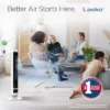 Lasko 40" 12H Timer Remote Control Oscillating Tower Fan