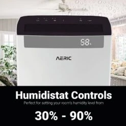 Aeric Energy Star 50 Pint Portable Dehumidifier: 3 Settings, 2-Year Warranty, No Filter, Over 3000 Sq. Ft. Coverage -Lasko Sale Store GUEST b378572c c255 4abd b570 3842e023cc60