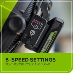 Greenworks POWERALL 24V 10" Cordless Hybrid Utility Fan Kit: Portable 5-Speed Adjustable Tilt Head, Battery & Charger -Lasko Sale Store GUEST b61a1a7c b812 46ed 9b31 dbbdab9b7c3e