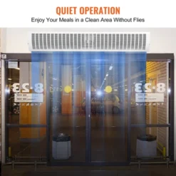 VEVOR 60" Commercial Indoor Air Curtain Super Power 2 Speeds 2100CFM, Wall Mounted Air Curtains For Doors, Indoor Over Door Fan, White -Lasko Sale Store GUEST b6f16af4 f478 4604 9595 58d2672b74c2