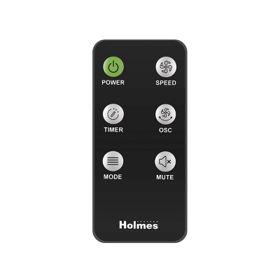 Holmes 45" Stack-N-Connect Digital Oscillating 4 Speed Tower Fan With Storage Bag Clear Read Display And Remote Control Black 8 Holmes 45" Stack-N-Connect Digital Oscillating 4 Speed Tower Fan With Storage Bag Clear Read Display And Remote Control Black - Image 8