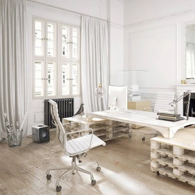 Vornado VMHi600 Heater: Portable Indoor Desk Heater, 1500W, Fan Driven, Digital Thermostat, Remote Control, Silver 4 Vornado VMHi600 Heater: Portable Indoor Desk Heater, 1500W, Fan Driven, Digital Thermostat, Remote Control, Silver - Image 4