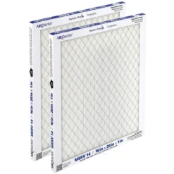 AirDoctor MERV 14 HVAC Pleated Filter Available In 6 Sizes. Captures 96% Of Pollutants 1-3 Micron In Size. Captures Impurities From Air To Protect