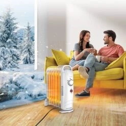 Frigidaire Durable Oil Radiator Heater White