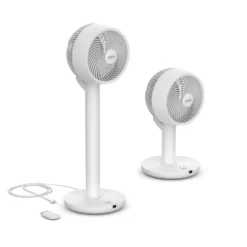 Pure Enrichment 2-in-1 Circulation Floor And Oscillating Table Fan White: 24 Speeds, Programmable Timer, Remote Control -Lasko Sale Store GUEST c3ccc806 eccb 4d3b 9137 fc5e2f40040f