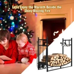Tangkula 36” Firewood Rack With Tool Set 36” Fireplace Log Holder For Indoor&Outdoor Wood Stacker Lumbar Storage Organizer 12 Tangkula 36” Firewood Rack With Tool Set 36” Fireplace Log Holder For Indoor&Outdoor Wood Stacker Lumbar Storage Organizer -Lasko Sale Store GUEST c4f57f91 80fd 43f8 8b50 9b13728ba35d