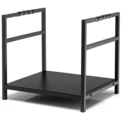 Tangkula Firewood Rack Fireplace Log Holder Wood Steel Stove Bracket Stacking Rack -Lasko Sale Store GUEST c5531b60 68cd 4e87 acb2 9920bdc004eb