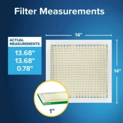 Filtrete 14" X 14" MPR 700 Dust Pollen & Pet Dander Electrostatic Air Filter: MERV 8, Furnace & AC Compatible, 3-Month Use -Lasko Sale Store GUEST c567fbd0 6d8a 4a02 bc52 aa99d1168ac7