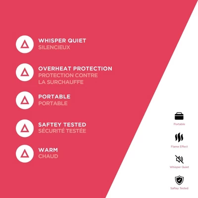 Frigidaire Compact Wall Mounted Portable Heater Black 2 Frigidaire Compact Wall Mounted Portable Heater Black - Image 2