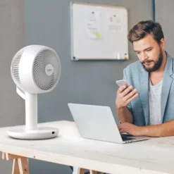 Pure Enrichment 2-in-1 Circulation Floor And Oscillating Table Fan White: 24 Speeds, Programmable Timer, Remote Control -Lasko Sale Store GUEST cb89729e 652d 4873 a6a4 6348ae24f65f