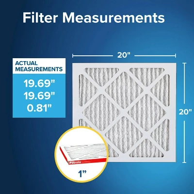 Filtrete 20x20x1 Allergen Defense Air Filter 1000 MPR: MERV 11, Electrostatic, Captures Dust & Pollen, Lasts 3 Months 1 Filtrete 20x20x1 Allergen Defense Air Filter 1000 MPR: MERV 11, Electrostatic, Captures Dust & Pollen, Lasts 3 Months