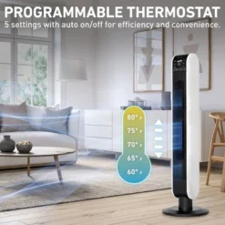 Holmes 40' Wi-Fi Tower Oscillating Fan With Clean Breeze -Lasko Sale Store GUEST d38c92ba 93d2 4844 9caf 2d1c70442576