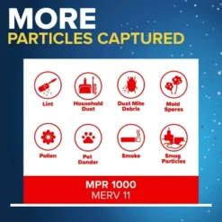 Filtrete Micro Allergen 14x20x1, Air Filter: MERV 11 Electrostatic Furnace Filter, Captures Dust & Pet Dander, 3-Month Use -Lasko Sale Store GUEST dd3767a1 fa99 4b98 8732 e8fc1bb9a4d7 6