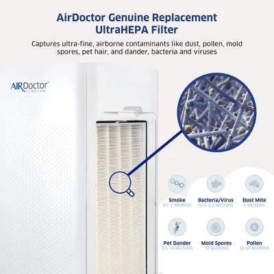 AIRDOCTOR AD5000 / AD5500 FITS Both Models Replacement UltraHEPA Filter For Air Doctor 4-in-1 Home Purifier 2 AIRDOCTOR AD5000 / AD5500 FITS Both Models Replacement UltraHEPA Filter For Air Doctor 4-in-1 Home Purifier - Image 2