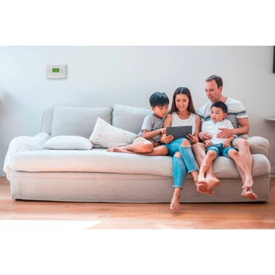 Honeywell Home 5-2 Day Programmable Low Volt Thermostat: White, Plastic, 1 Year Warranty, AA Battery Required 5 Honeywell Home 5-2 Day Programmable Low Volt Thermostat: White, Plastic, 1 Year Warranty, AA Battery Required - Image 5