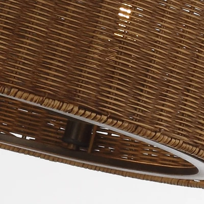 Parrot Uncle 24-inch Antique Brass Cage Ceiling Fan With Light And Remote Bladeless Rattan Ceiling Fans 7 Parrot Uncle 24-inch Antique Brass Cage Ceiling Fan With Light And Remote Bladeless Rattan Ceiling Fans - Image 7