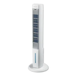Arctic Air Tower +: Electric Portable Cooling Fan, Quiet Operation, 4 Speeds, Black, 103 CFM, No Assembly Required