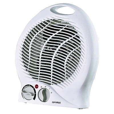Optimus 1,500-Watt-Max Portable Fan Heater With Thermostat, H-1322 In White 4 Optimus 1,500-Watt-Max Portable Fan Heater With Thermostat, H-1322 In White - Image 4
