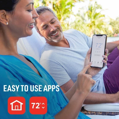 Honeywell Home Wifi Color Touchscreen Thermostat 2.0: Programmable, Gray, Plastic, 1-Year Warranty 7 Honeywell Home Wifi Color Touchscreen Thermostat 2.0: Programmable, Gray, Plastic, 1-Year Warranty - Image 7