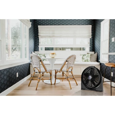 Lasko Floor Cyclone Fan Without Remote: 20" Adjustable Tilt, Wall Mountable, 3-Speed, Indoor Use, 2000 CFM, Black 5 Lasko Floor Cyclone Fan Without Remote: 20" Adjustable Tilt, Wall Mountable, 3-Speed, Indoor Use, 2000 CFM, Black - Image 5