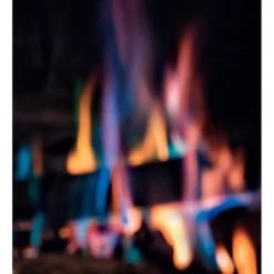 Evergreen Plow & Hearth Flame Color Changing Pine Cones Fireplace Accessory