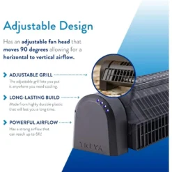 TREVA Body Breeze Fan Rechargeable Personal Fan With Wide Cooling Reach, Multi Speed Adjustable And Portable -Lasko Sale Store GUEST ec8d13a3 0ed1 46c9 9f96 3a8c8dff906f