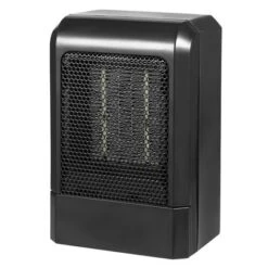 IMountek "500W Portable Electric Heater - PTC Ceramic Heating Fan For Fast Warmth In Home & Office Spaces"Black