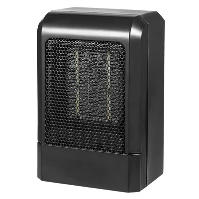 IMountek "500W Portable Electric Heater - PTC Ceramic Heating Fan For Fast Warmth In Home & Office Spaces"Black 1 IMountek "500W Portable Electric Heater - PTC Ceramic Heating Fan For Fast Warmth In Home & Office Spaces"Black