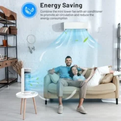 Tangkula 14" Portable Oscillating Tower Fan Desk Fan W/ 3 Speeds, Quiet Operation, 4H Timer Function, White -Lasko Sale Store GUEST f189b5f4 520a 4d99 ba62 17e6f9a24b1c