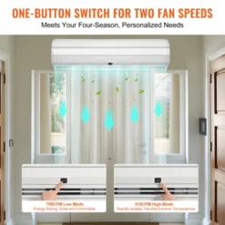 VEVOR 36" Commercial Indoor Air Curtain Super Power 2 Speeds 900CFM, Wall Mounted Air Curtains For Doors, Indoor Over Door Fan, White -Lasko Sale Store GUEST f33aa356 31dd 4322 8919 2859270206e5