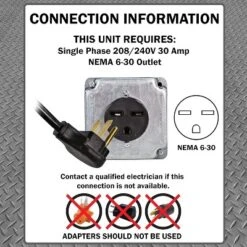 240v 4800w Electric Industrial Garage Heater For Garages, Workshops, With Cord Wrap And Carrying Handle, Thermostat Control, Overheat Protection -Lasko Sale Store GUEST f45d9fd9 6992 4bba b58e fc03047b83ac