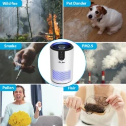 FreAire Air Purifiers For Home Covers Up To 1038 Ft²/h, HEPA Air Purifier, Air Purifier For Pets Dust Smoke Pollen Dander Smell White -Lasko Sale Store GUEST f4963525 6b13 481a 857a 3dddb45e7f2e