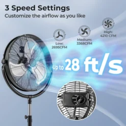 Tangkula 20" High Velocity Pedestal Fan W/3 Speeds 360 Degree Tilt & Adjustable Height 13 Tangkula 20" High Velocity Pedestal Fan W/3 Speeds 360 Degree Tilt & Adjustable Height -Lasko Sale Store GUEST f4d68735 db0c 4fbf 8f09 099bbe3253ab