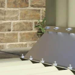 Outsunny 4.7' X 1.4' X 4.7' Firewood Shed, Galvanized Steel Log Storage Shed With Rubberized Edge For Safety 9 Outsunny 4.7' X 1.4' X 4.7' Firewood Shed, Galvanized Steel Log Storage Shed With Rubberized Edge For Safety -Lasko Sale Store GUEST f903da54 1777 430f aa44 79fe0e2d58b6