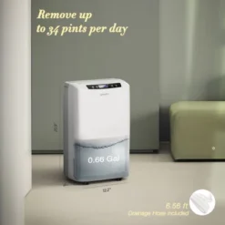 Waykar 34 Pint Dehumidifier For Home & Basements Up To 2000 Sq Ft -Lasko Sale Store GUEST fe8f61c4 7b8b 4cee a345 1b4e3ea7101f